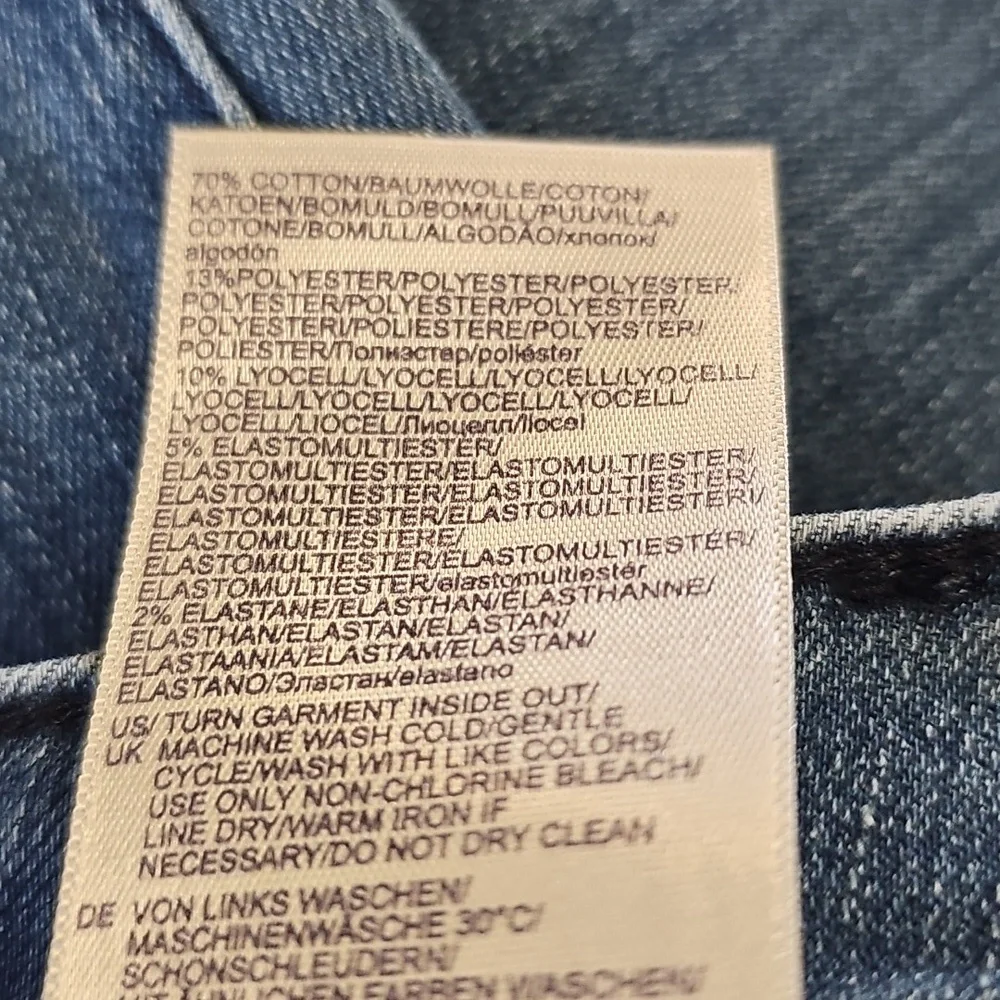 NYDJ, New Peralta Straight Ankle Jeans in 16 - Med Wash - Picture 4 of 5